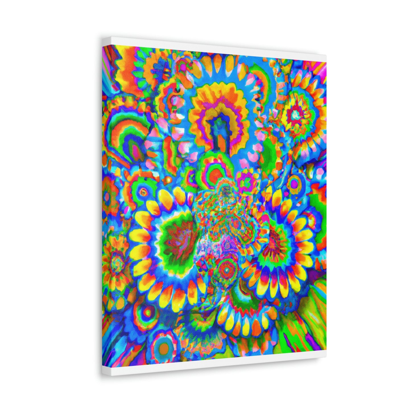 "Trippy Bloom" - Canvas