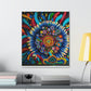 Vibrant Bloom. - Canvas