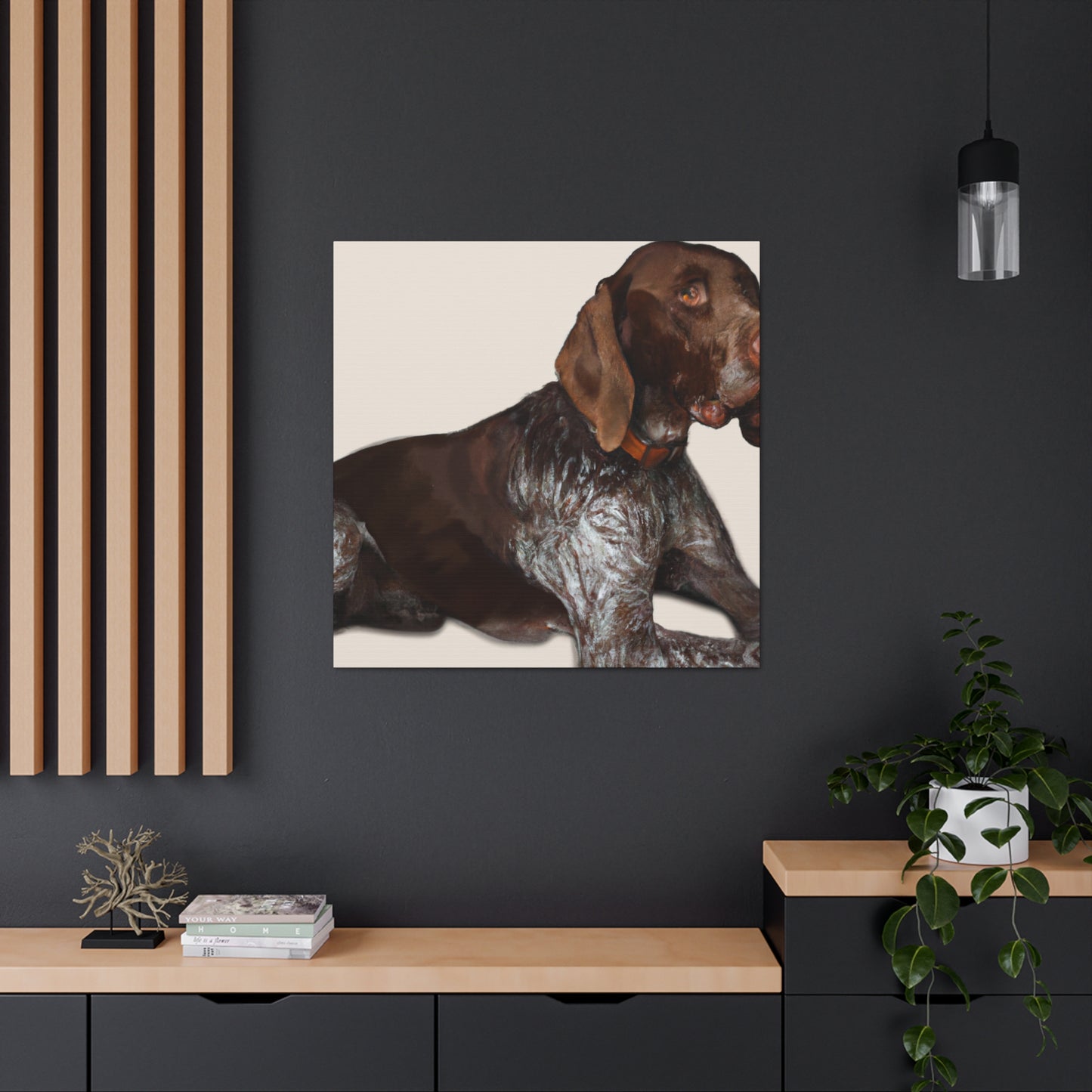 Dog Pointer Splendour - Canvas