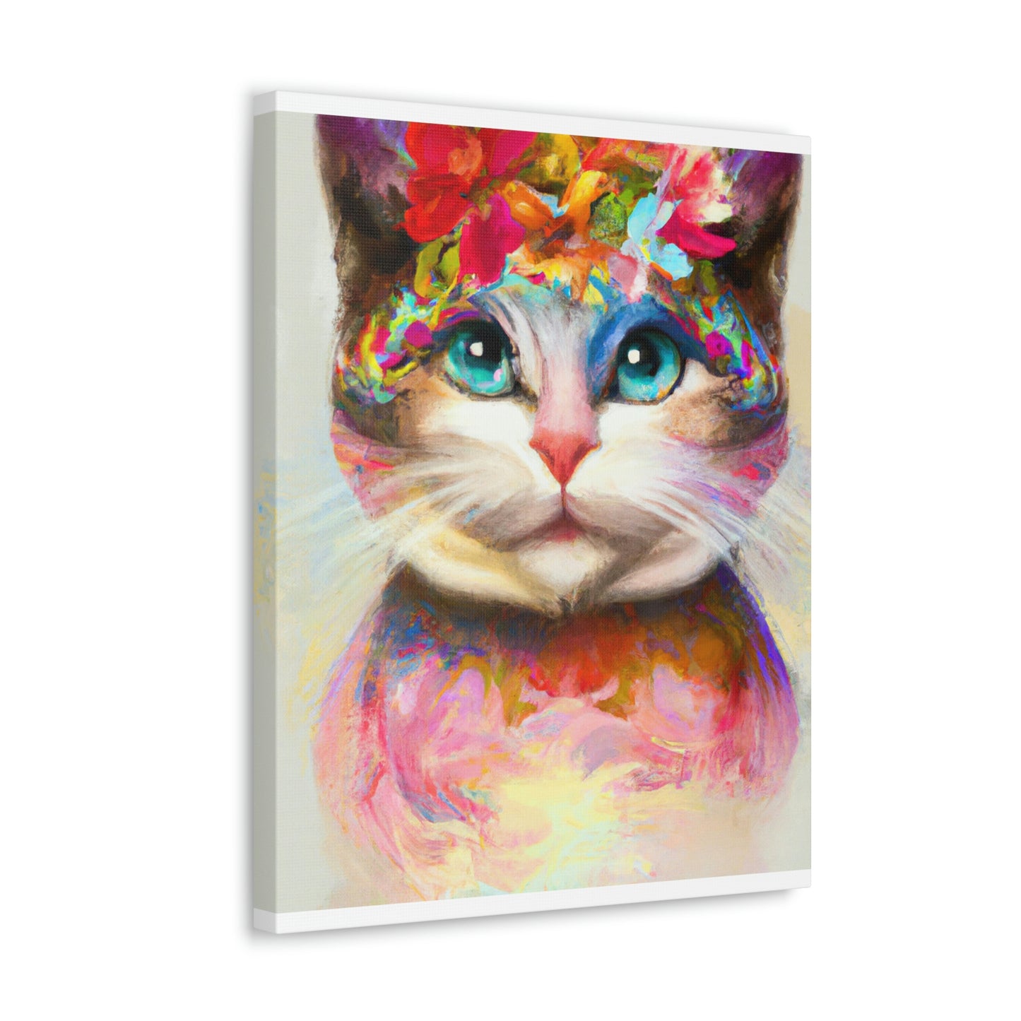 Bloom Cat - Canvas