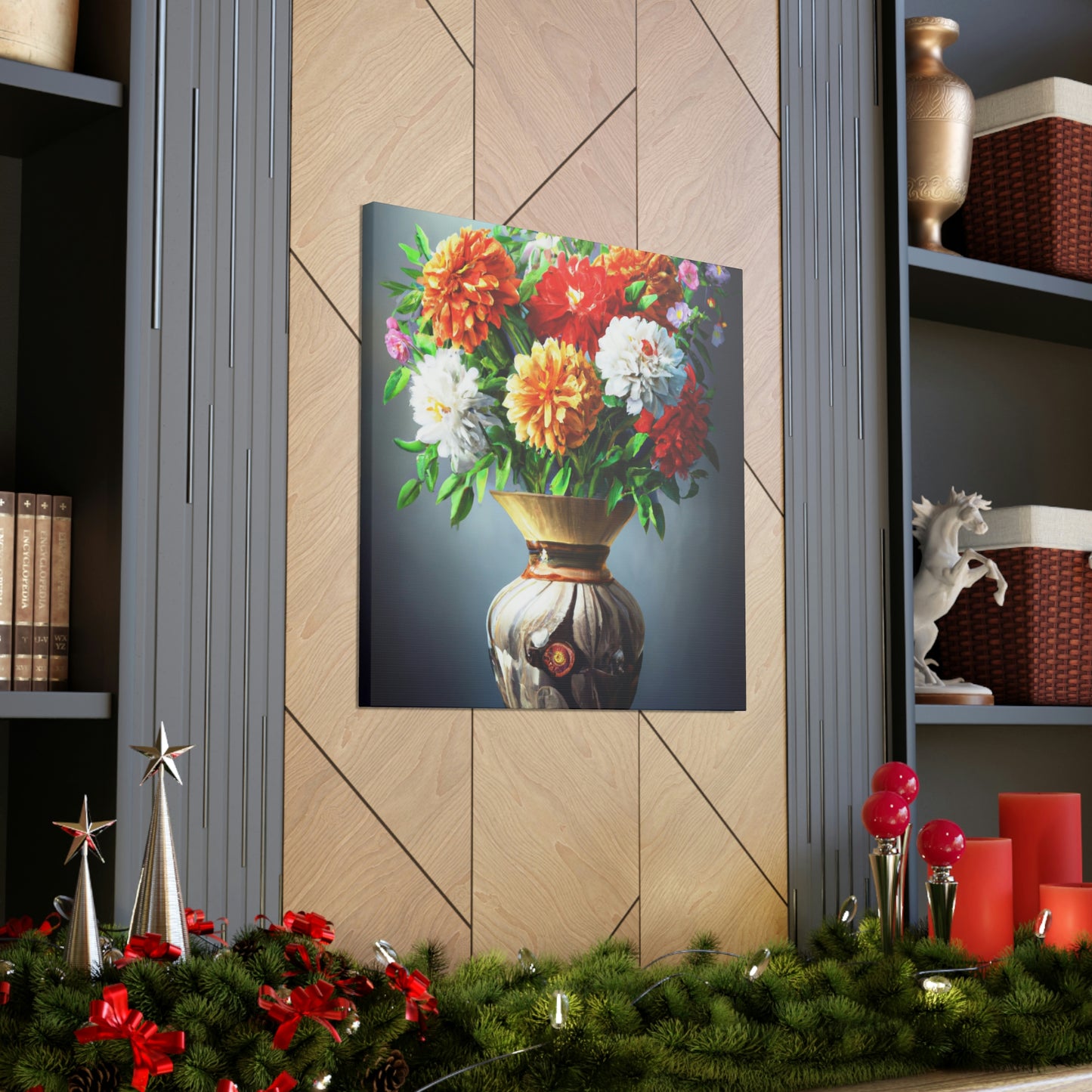 Flowering Splendor. - Canvas