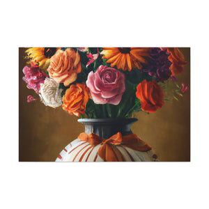Fluid Floral Beauty - Canvas
