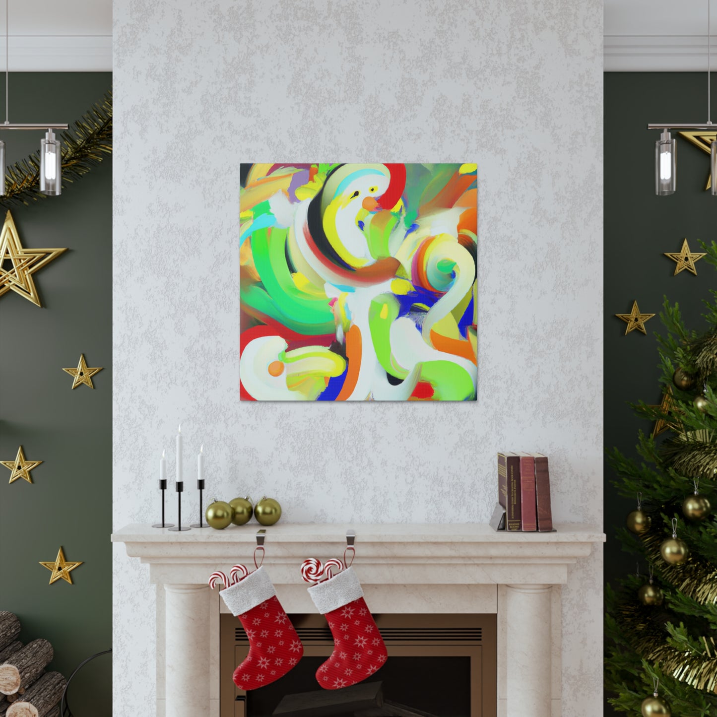 Radiant Brushstrokes - Canvas