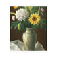 Floral Essence Glow. - Canvas