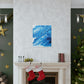 Blue Vapour. - Canvas