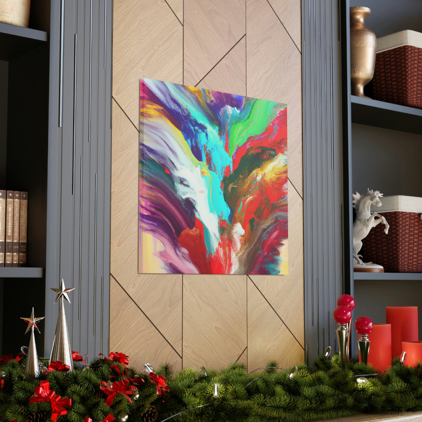 Nebula Hues. - Canvas