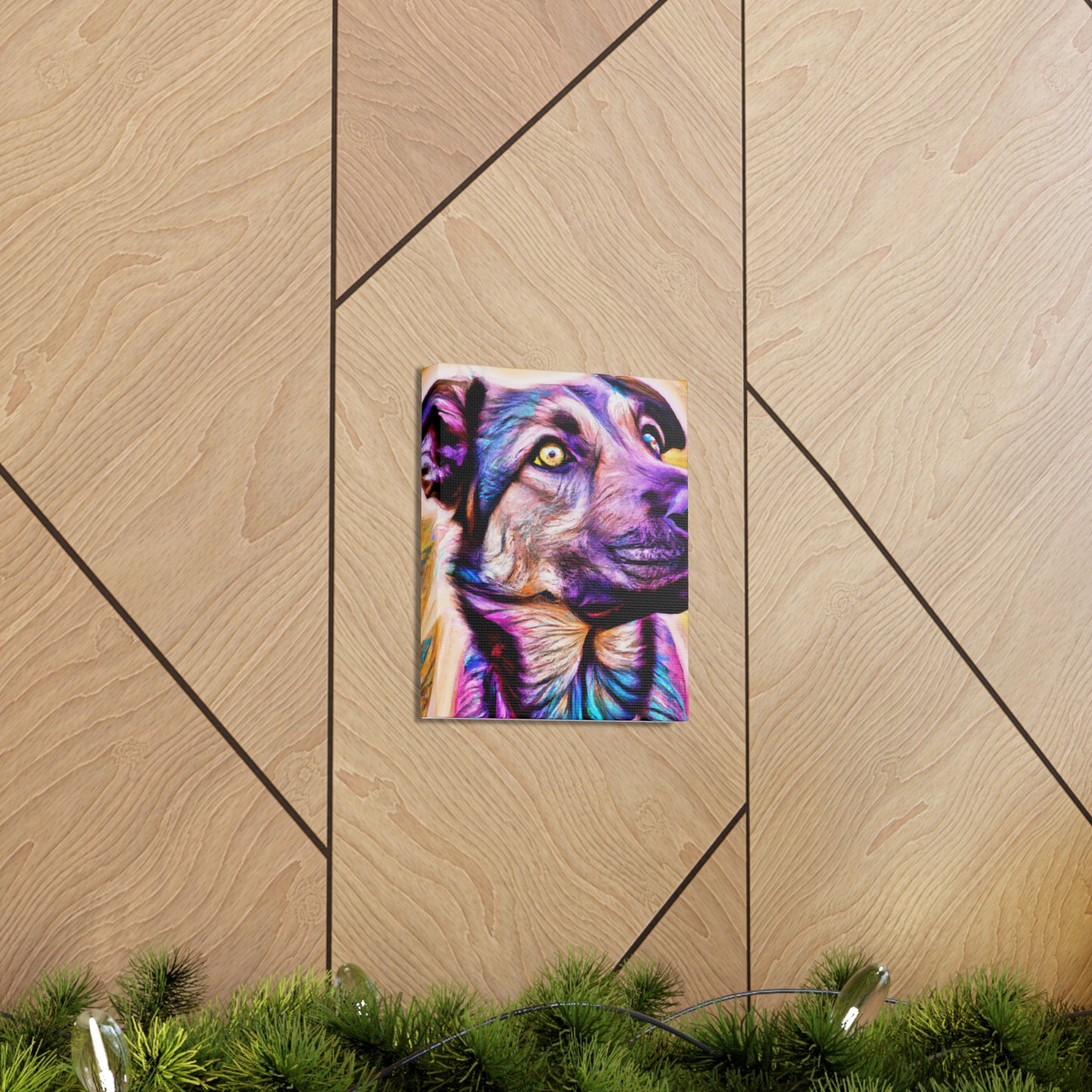 Canine Oasis - Canvas