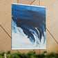 Blue Intricate Flux. - Canvas