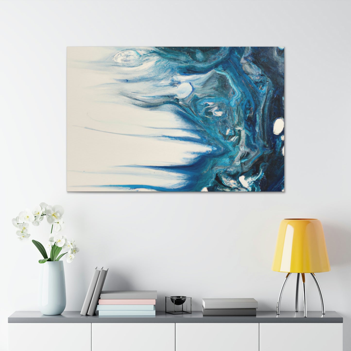 "Ethereal Flow" - Canvas