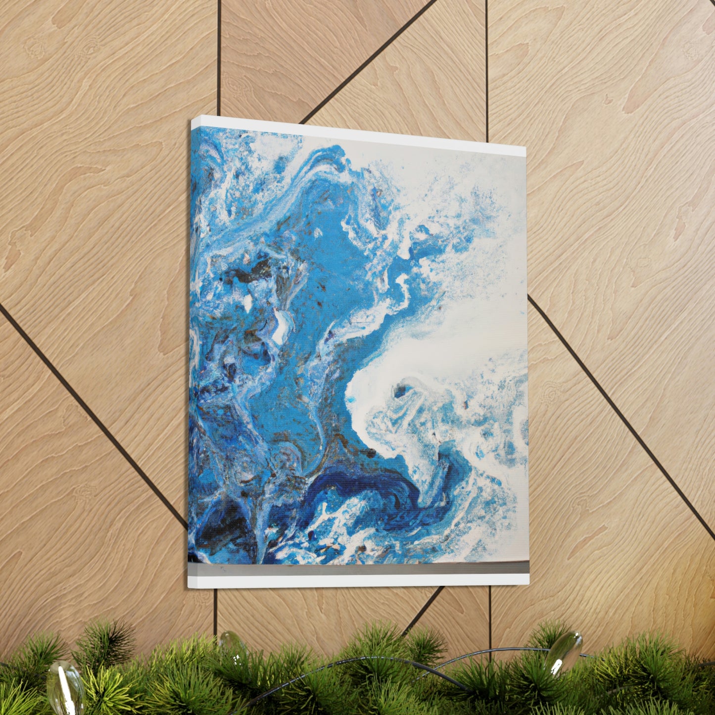 "Blue Spark" - Canvas