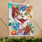 Feline Florals - Canvas