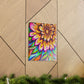 Psychedelic Bloom - Canvas