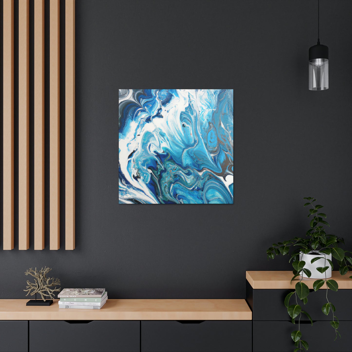 Blue Sky. - Canvas
