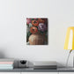 "Fading Floral Finesse" - Canvas