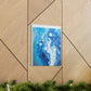 Cerulean Flow. - Canvas