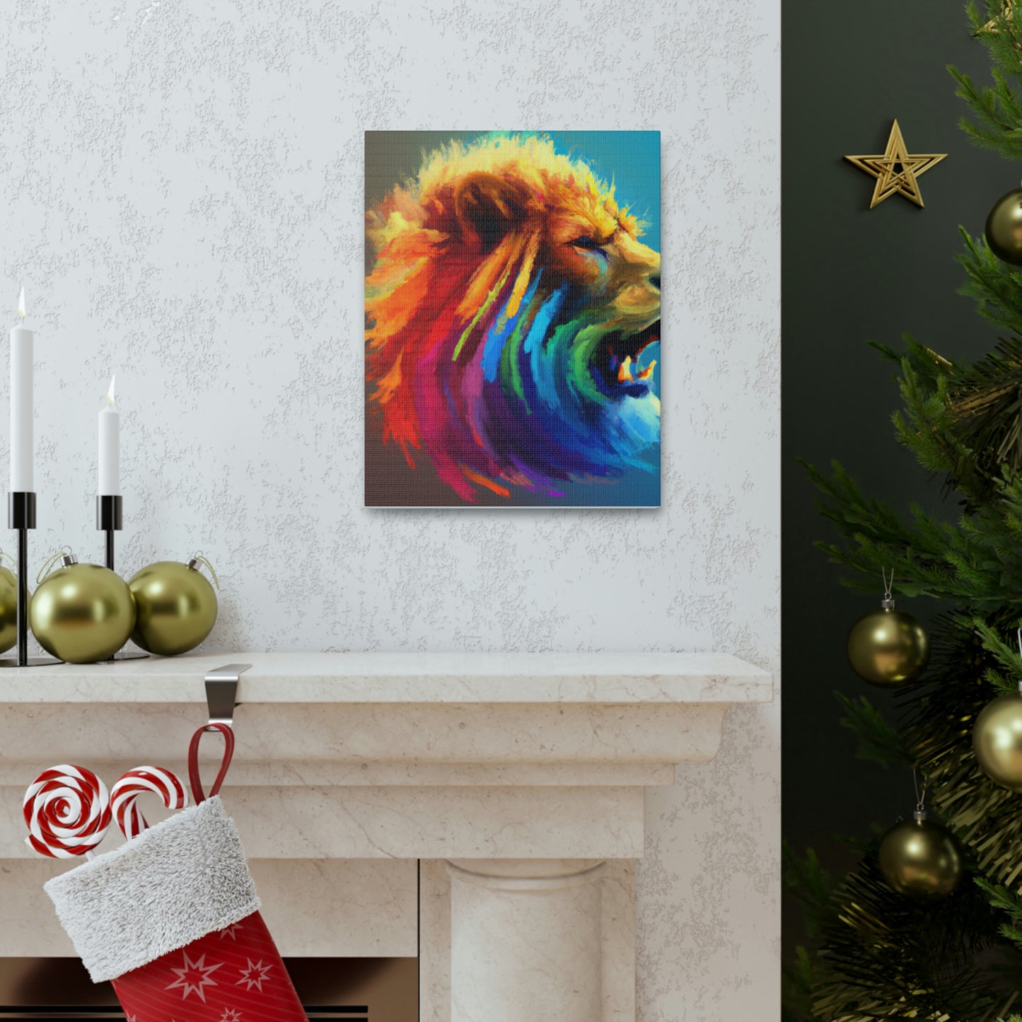 Lioness Bloom - Canvas