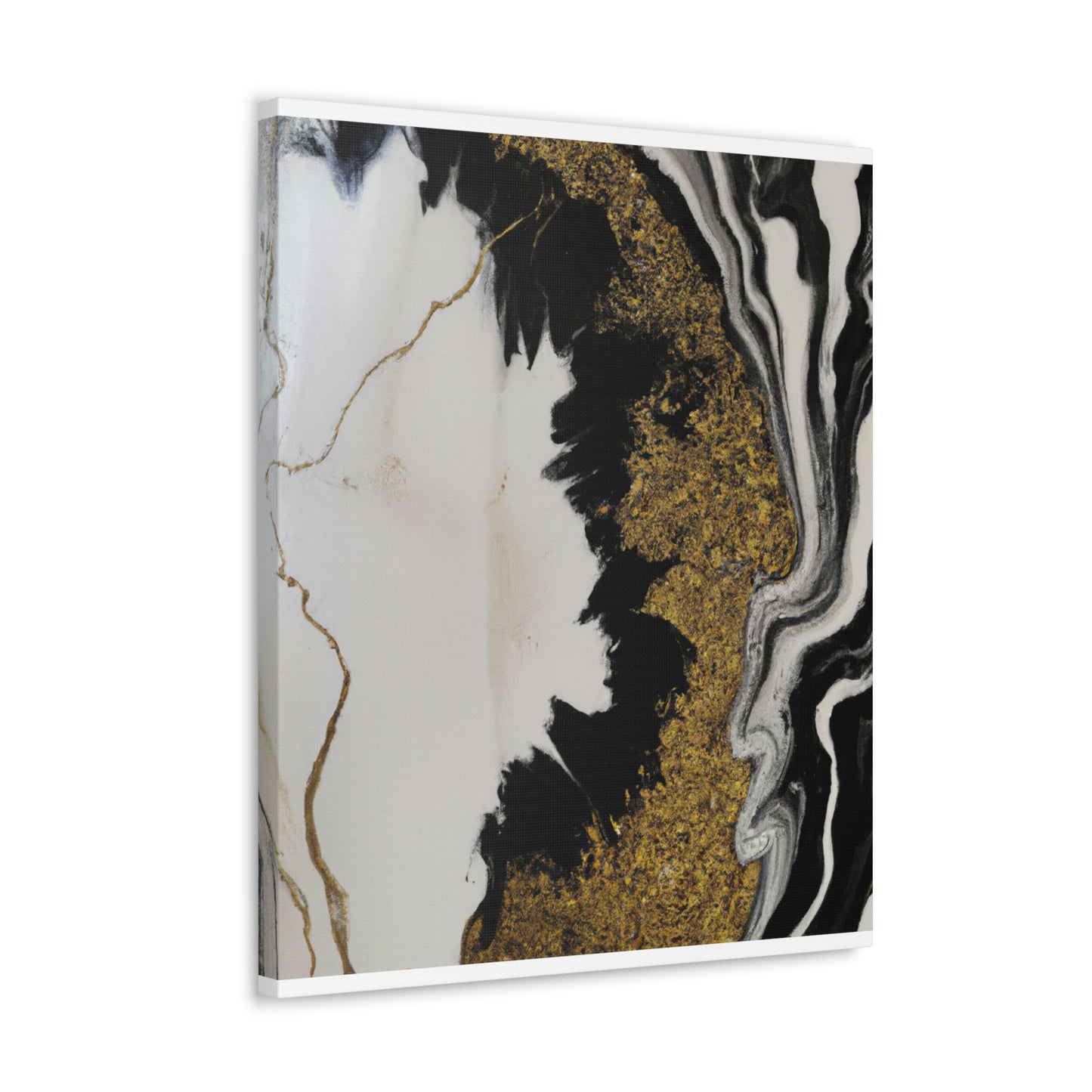 Golden Fusion Art - Canvas