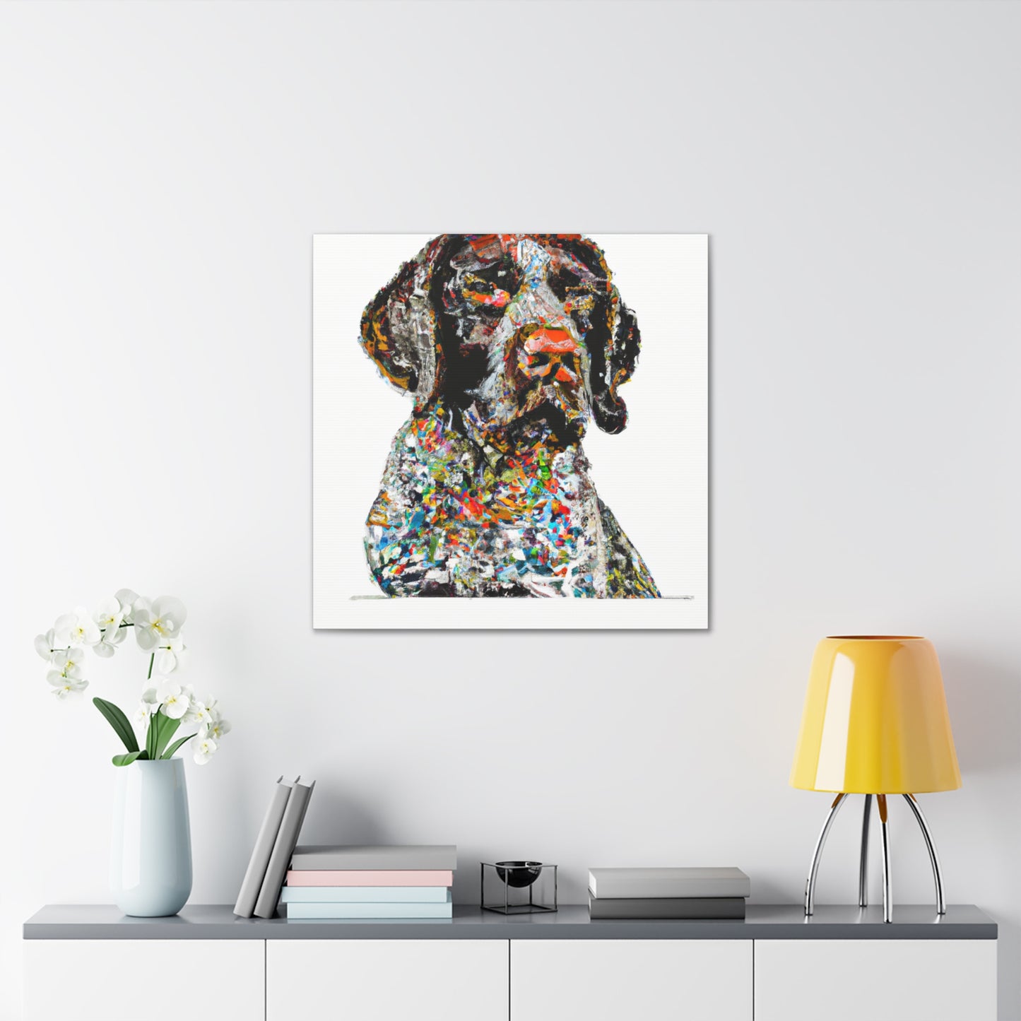Painted Pointer - Canvas