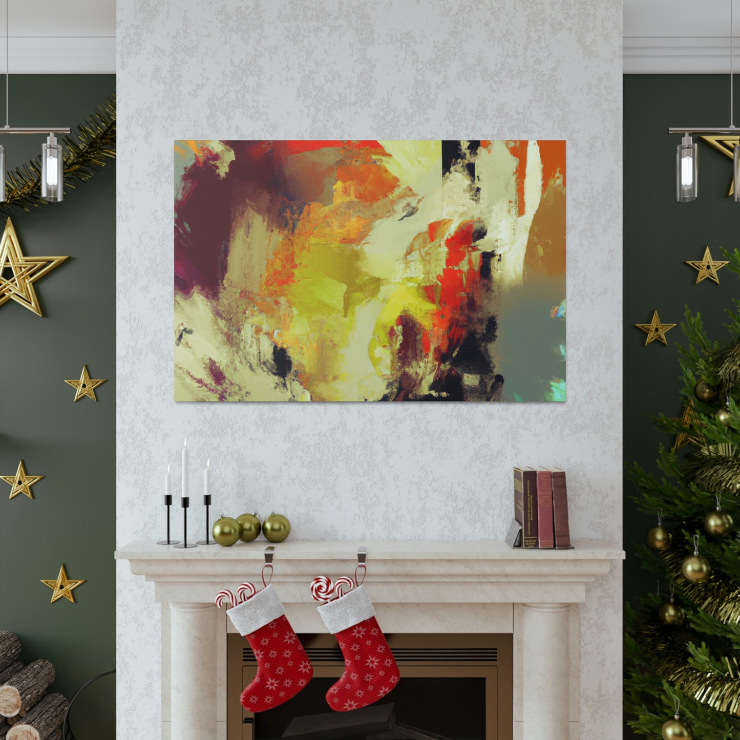 Vibrant Aura - Canvas