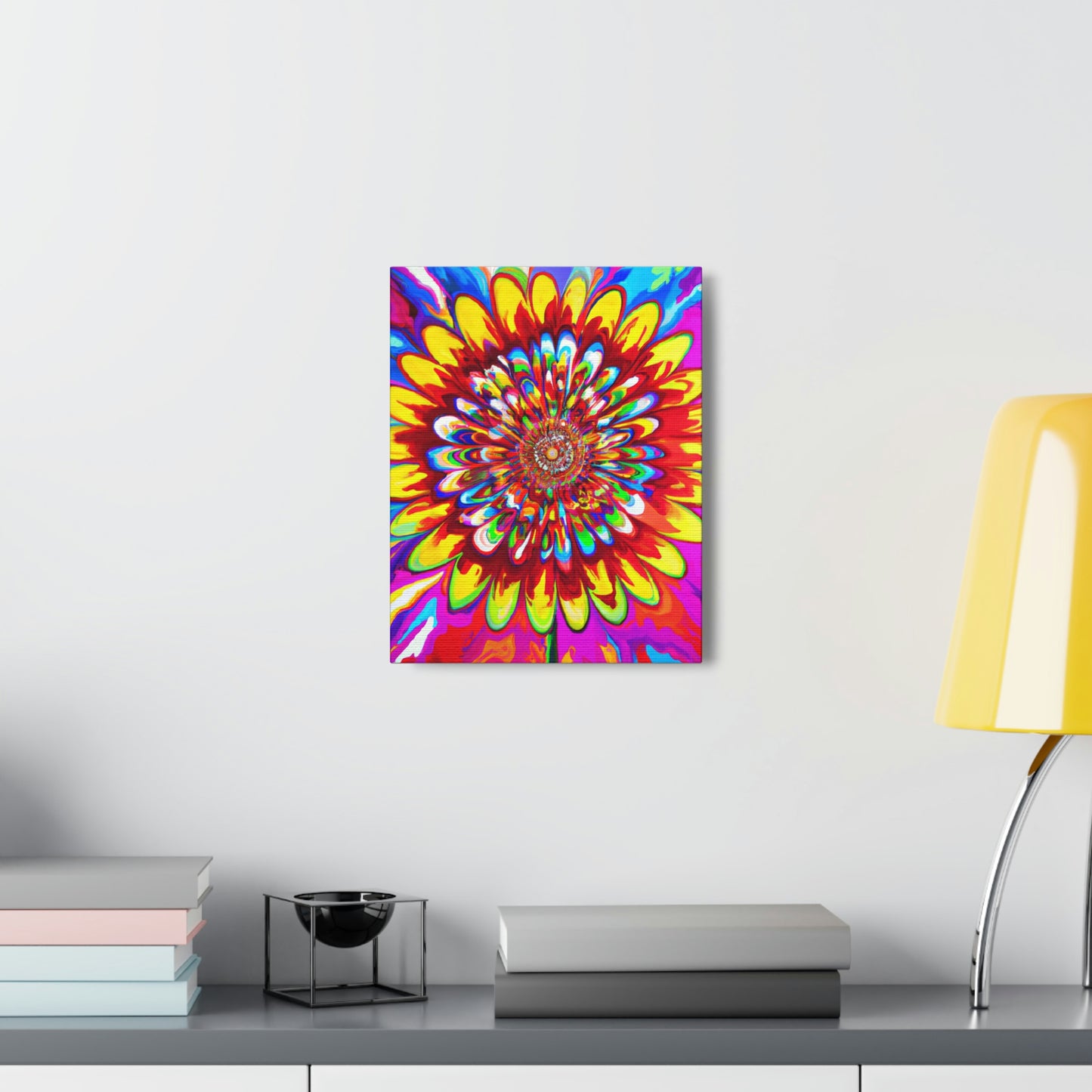 "Vivid Plume" - Canvas