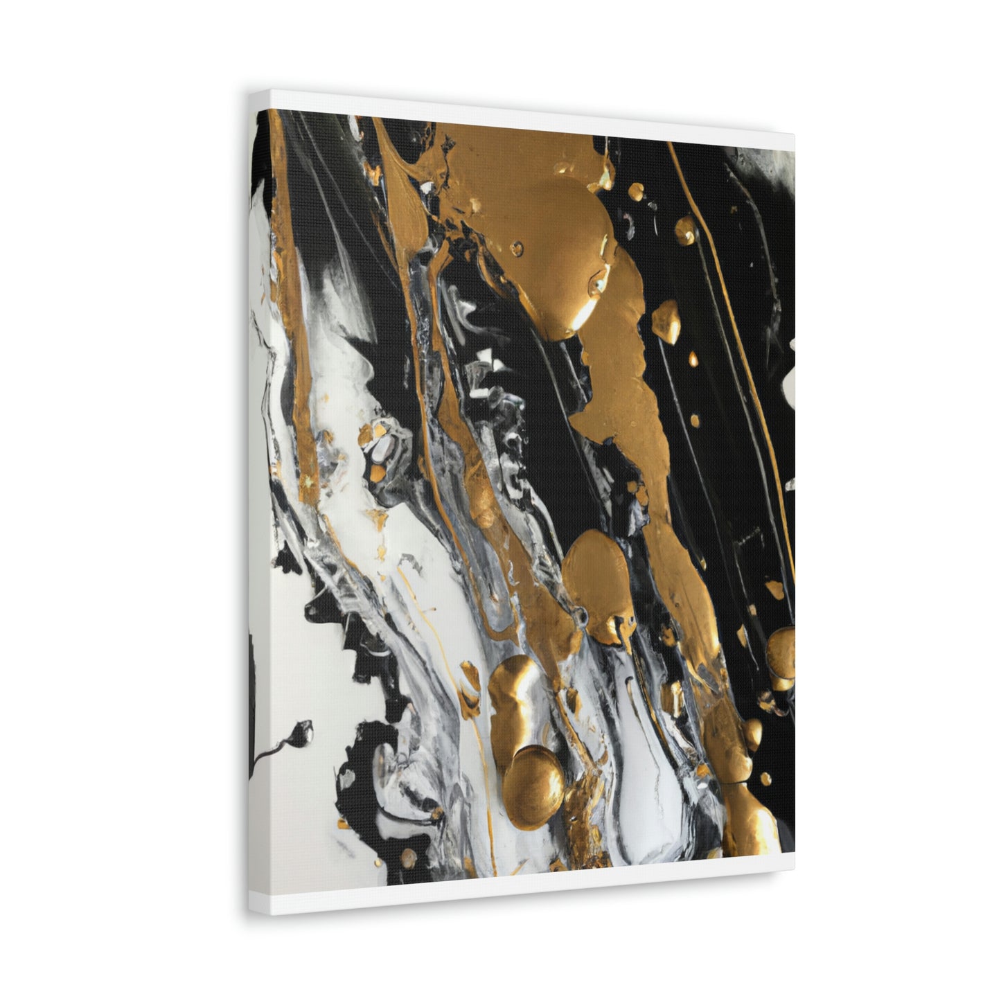 Glittering Noir Luxe - Canvas