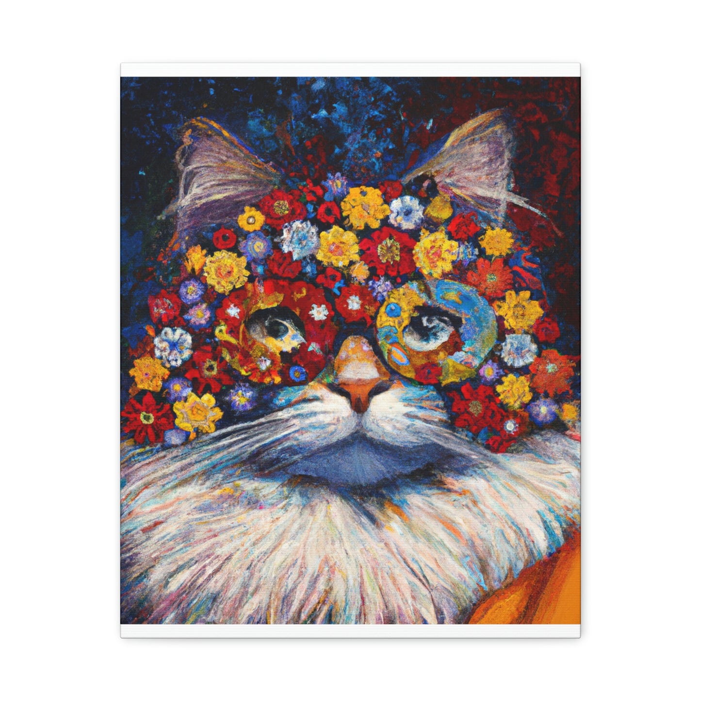 "Feline Vibrance" - Canvas