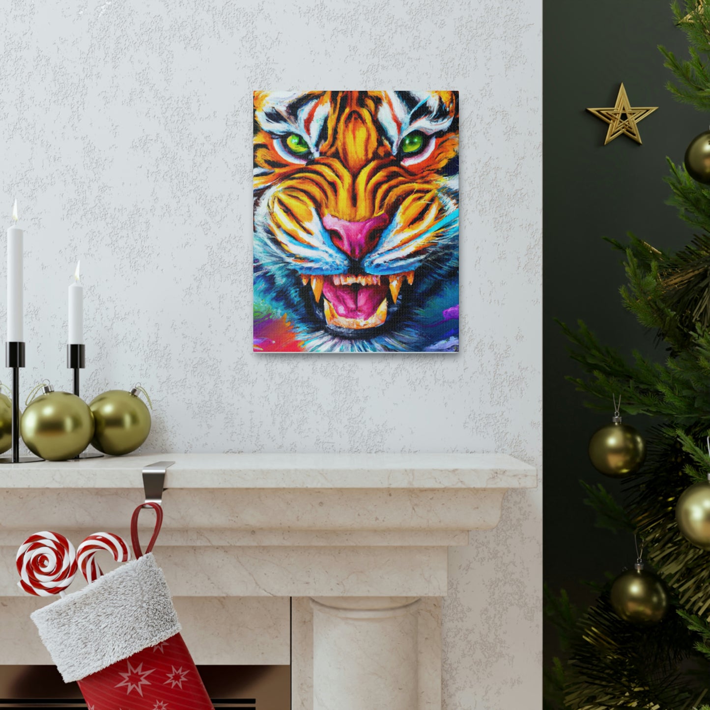 Tiger Dream. - Canvas