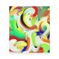 Radiant Brushstrokes - Canvas
