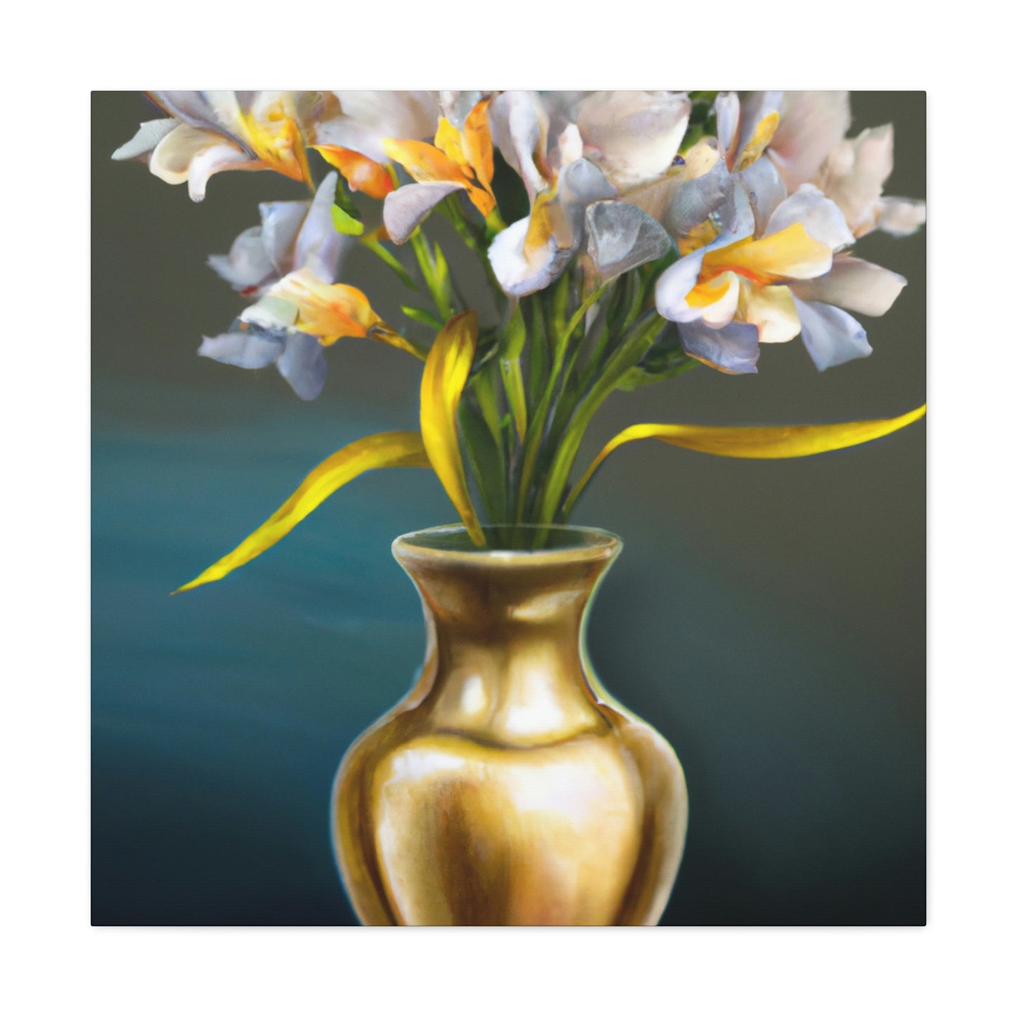 Blooming Artistry. - Canvas
