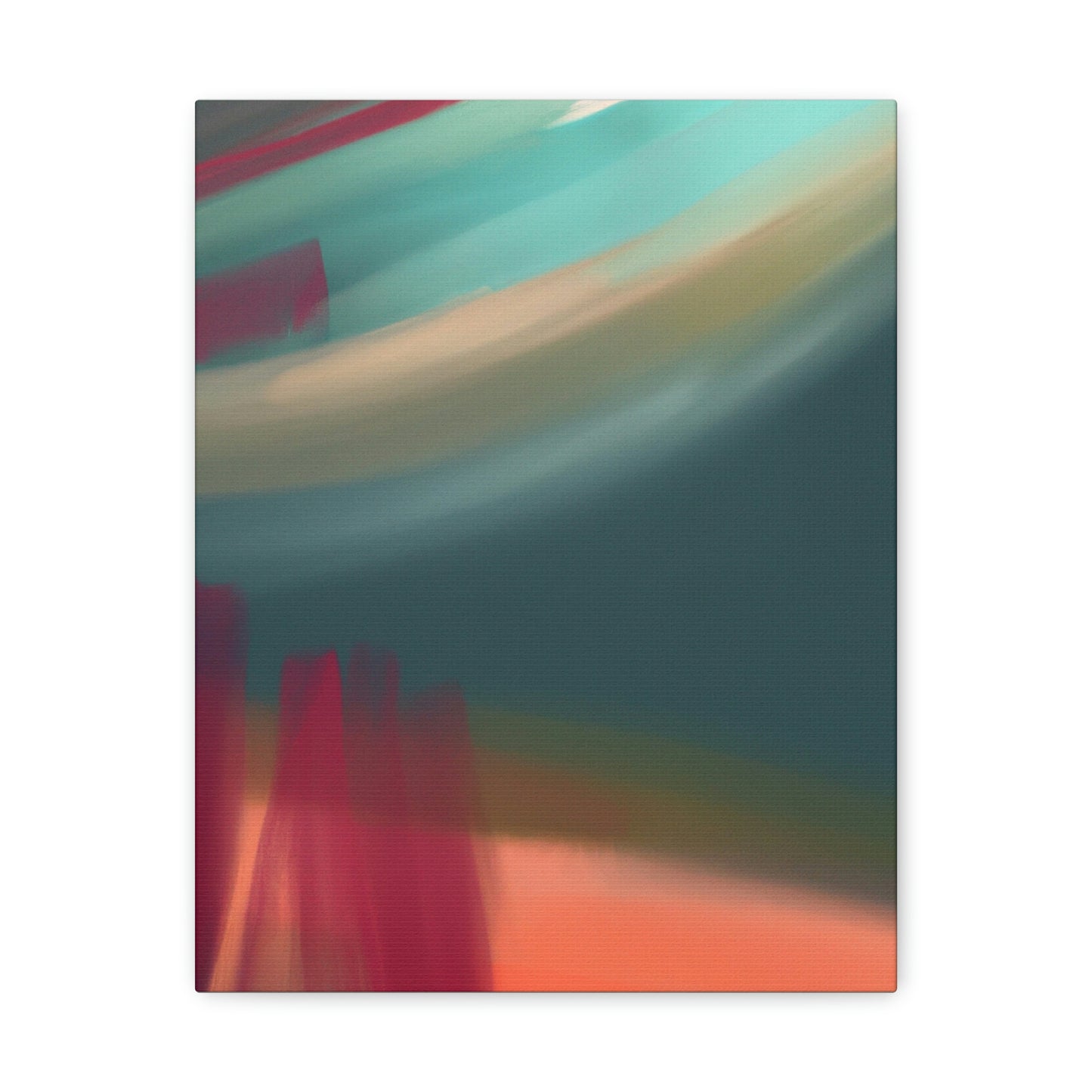 Vibrant Bloom. - Canvas