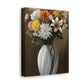 "Delicate Vase Blooms" - Canvas