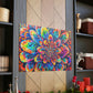 Psychedelic Bloom. - Canvas