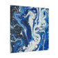 "Aqua Splendor" - Canvas