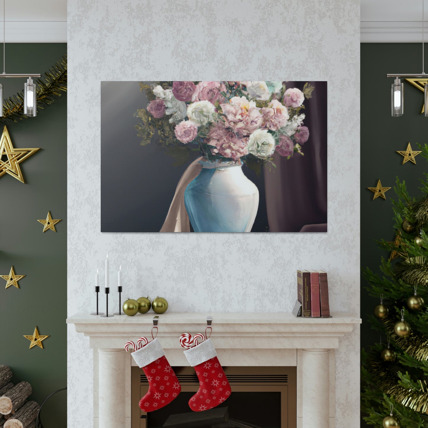 "Fragile Floral Beauty". - Canvas