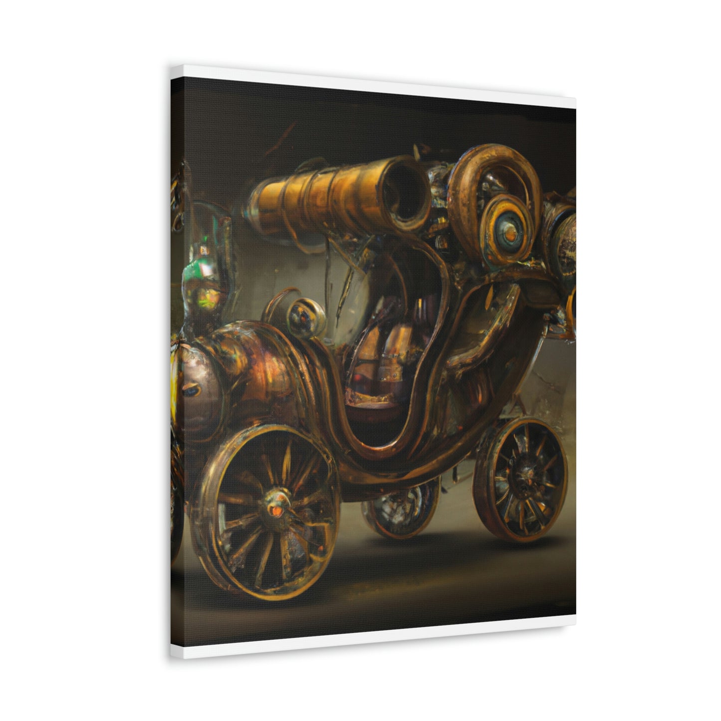 Steampunk Motorcar - Canvas