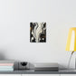 Gold Splash Galaxy. - Canvas