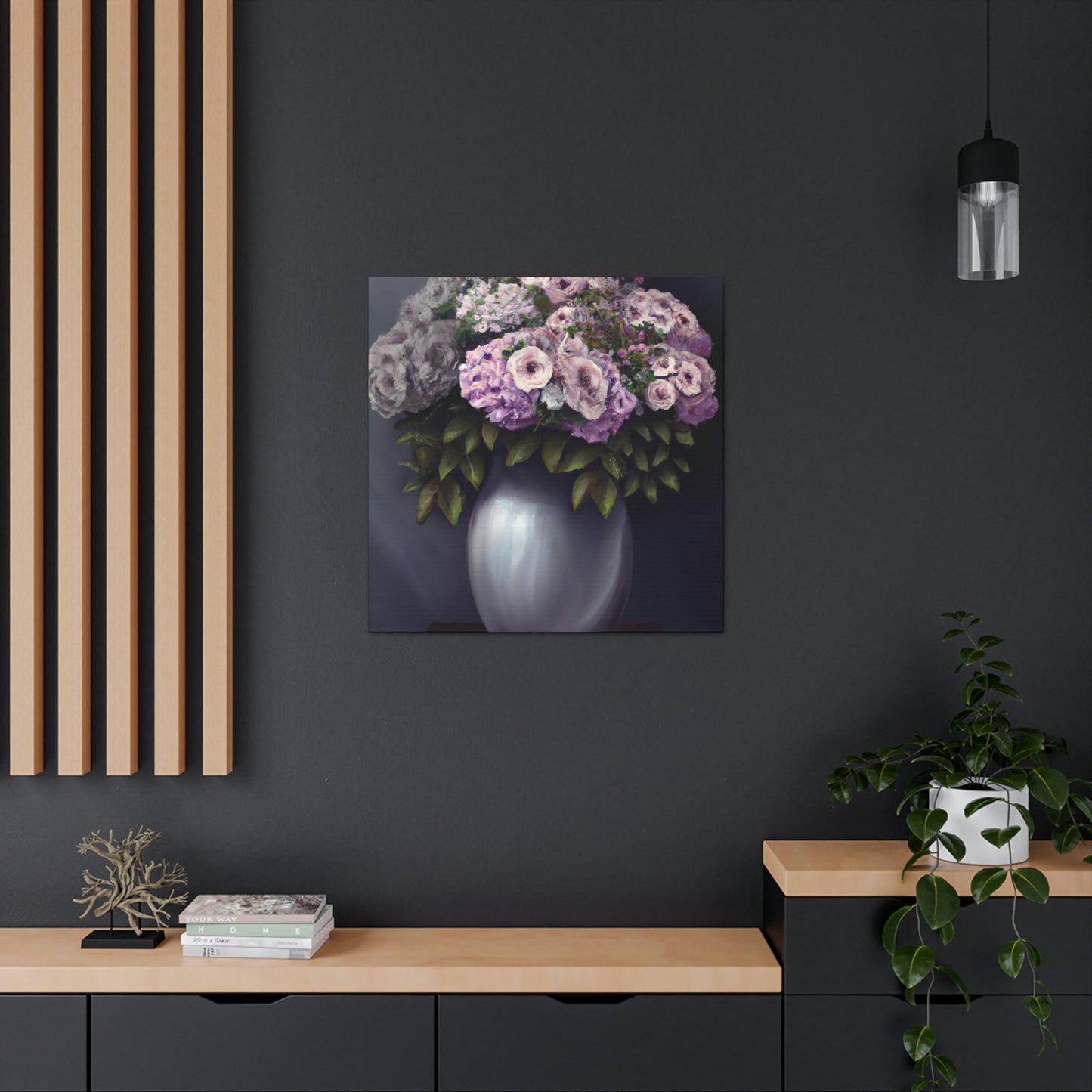 "Floral Perfection Detail" - Canvas