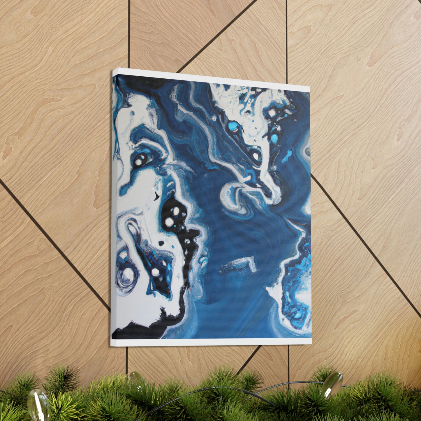 Twilight Swirls. - Canvas