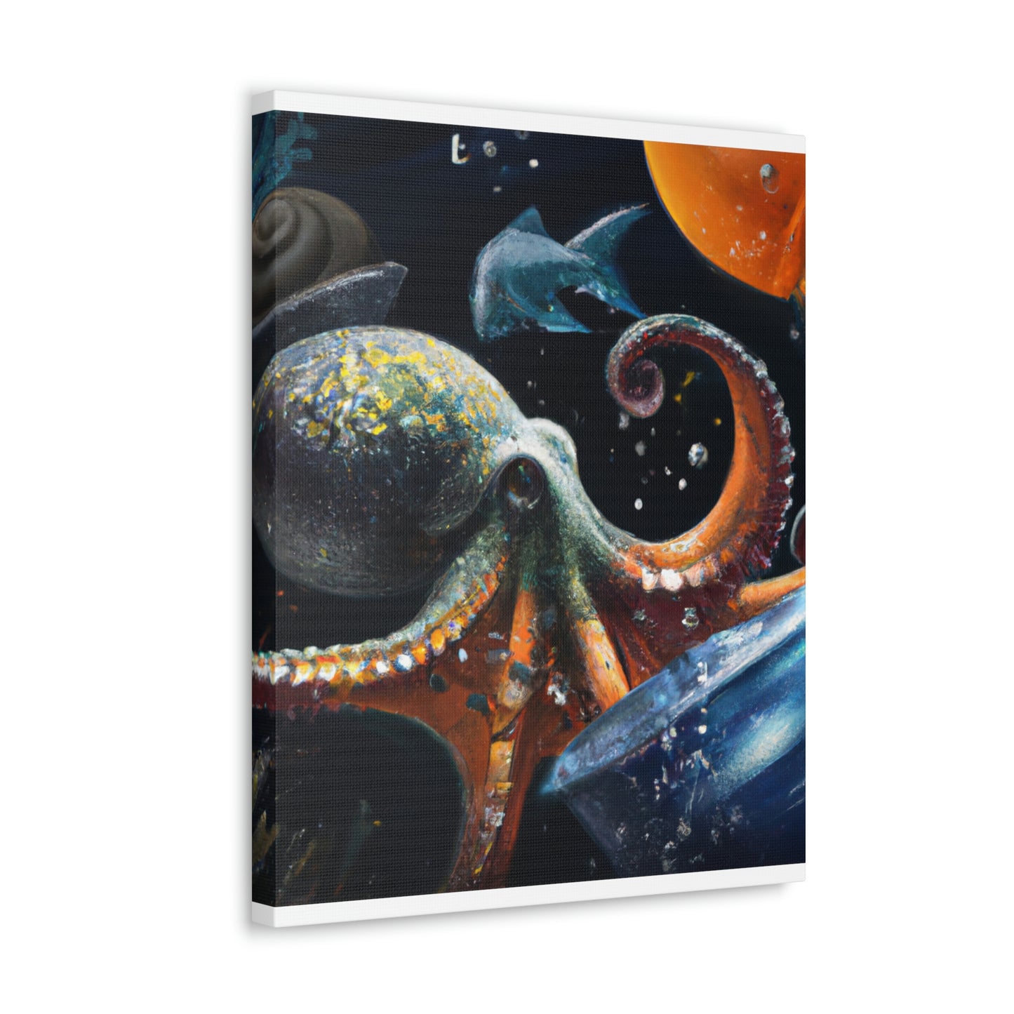 Oceanic Coral Scene - Canvas