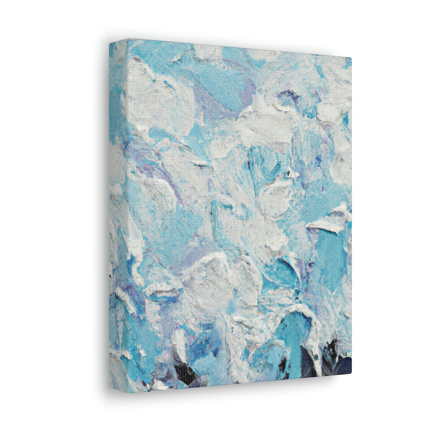 "Aqua Lace" - Canvas