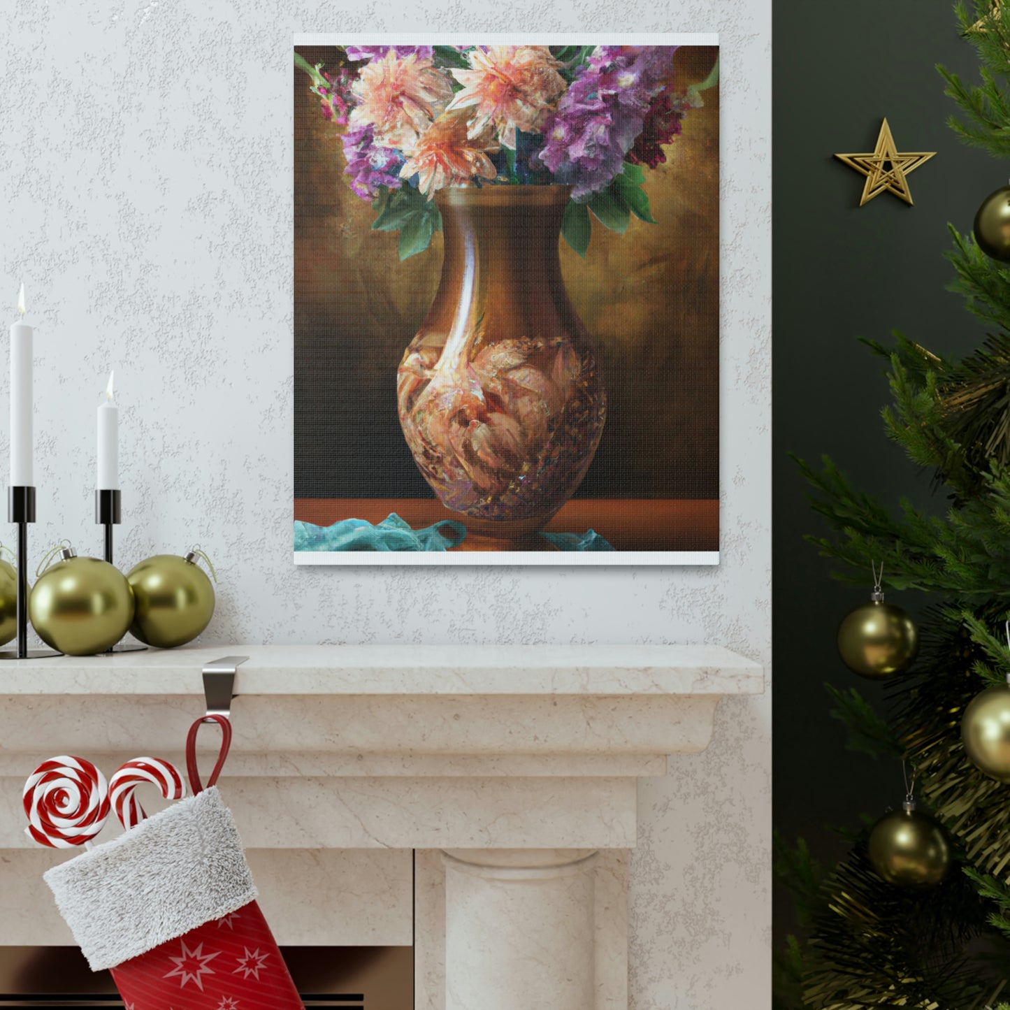 Floral Splendor Art. - Canvas