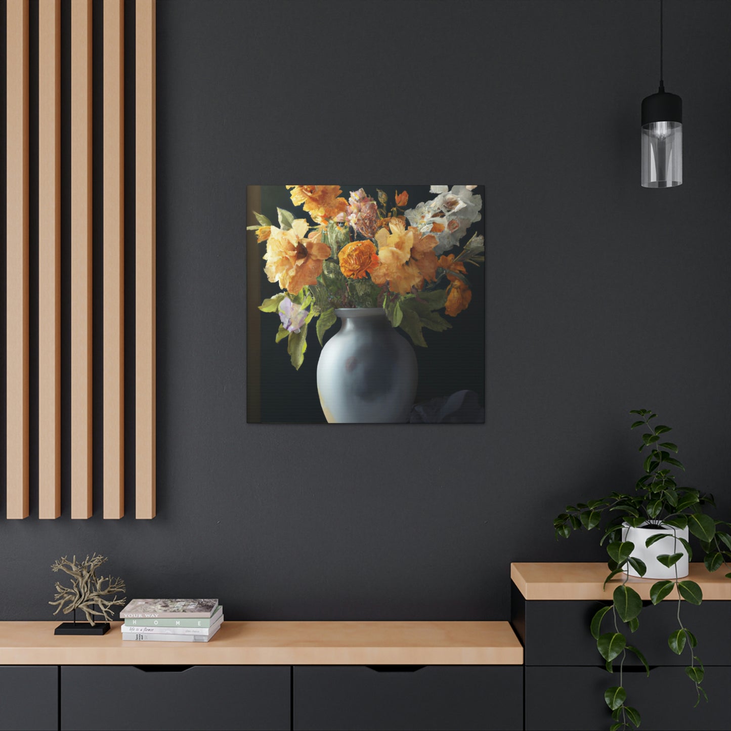 Blossomful Autenticity. - Canvas