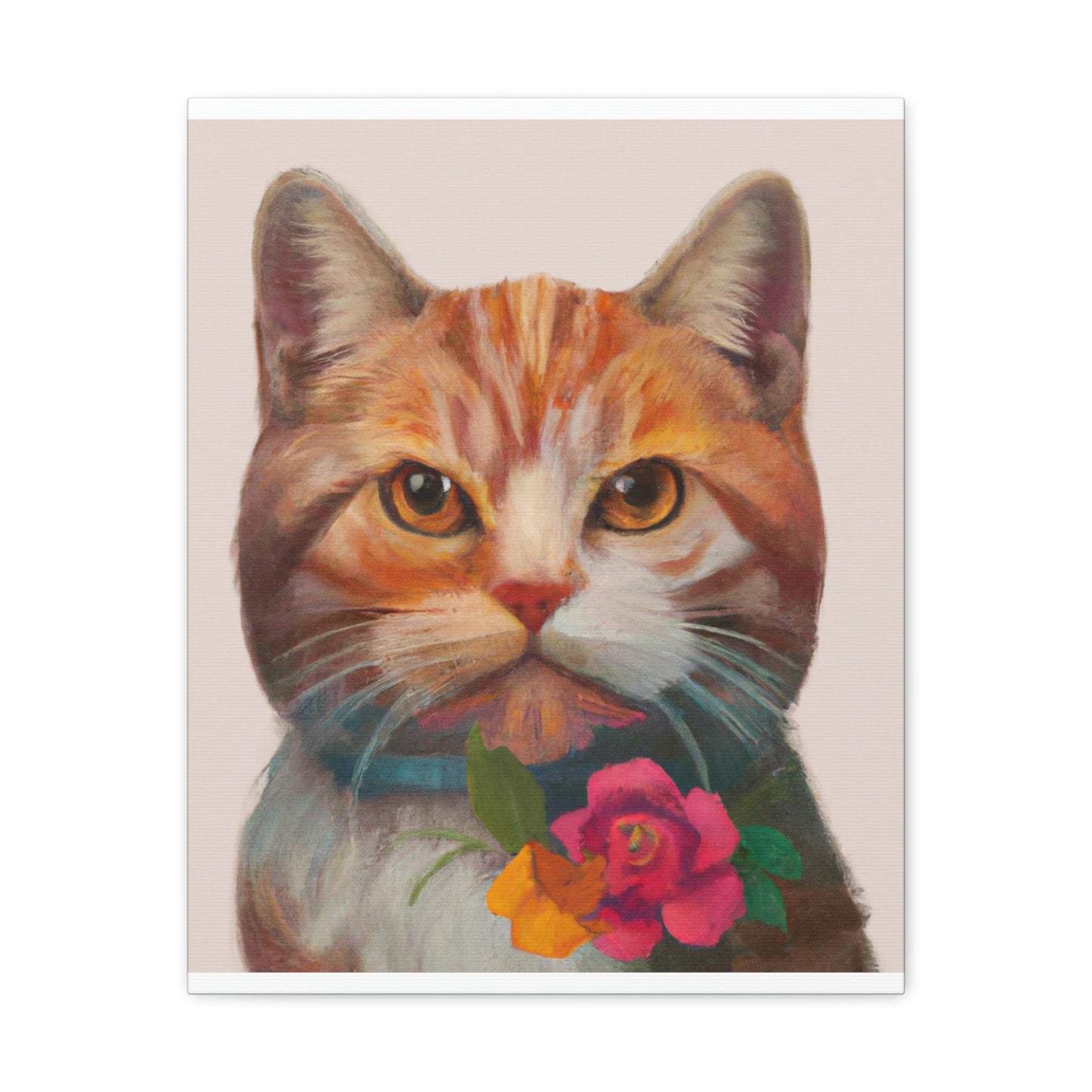 Cat Bliss. - Canvas