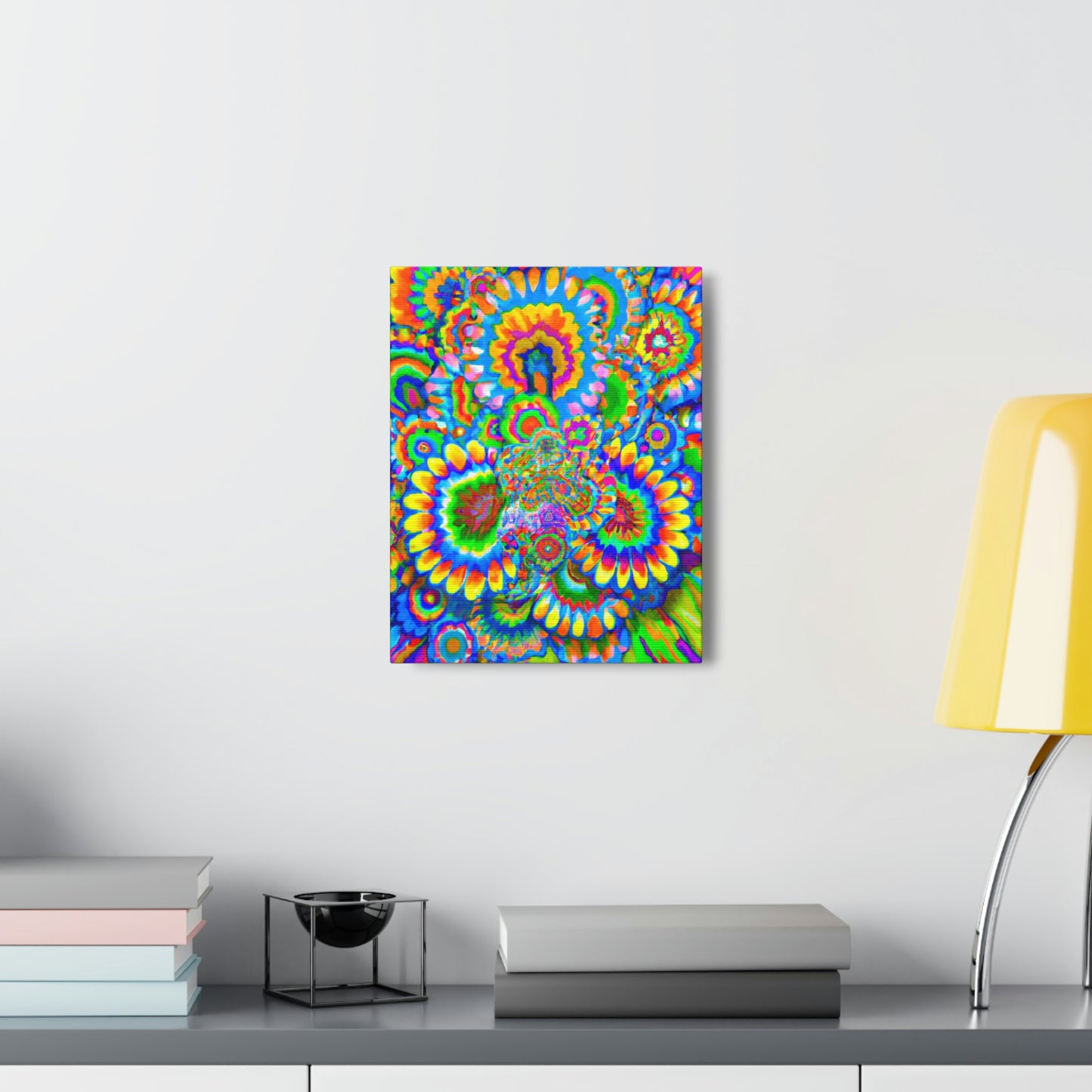 "Trippy Bloom" - Canvas