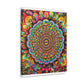 Psychedelic Bloom. - Canvas