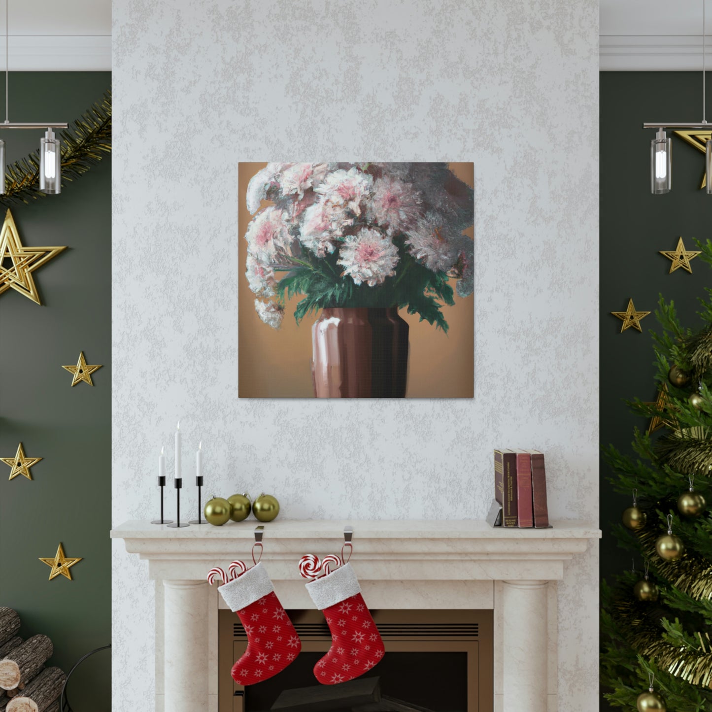 Floral Plushness. - Canvas