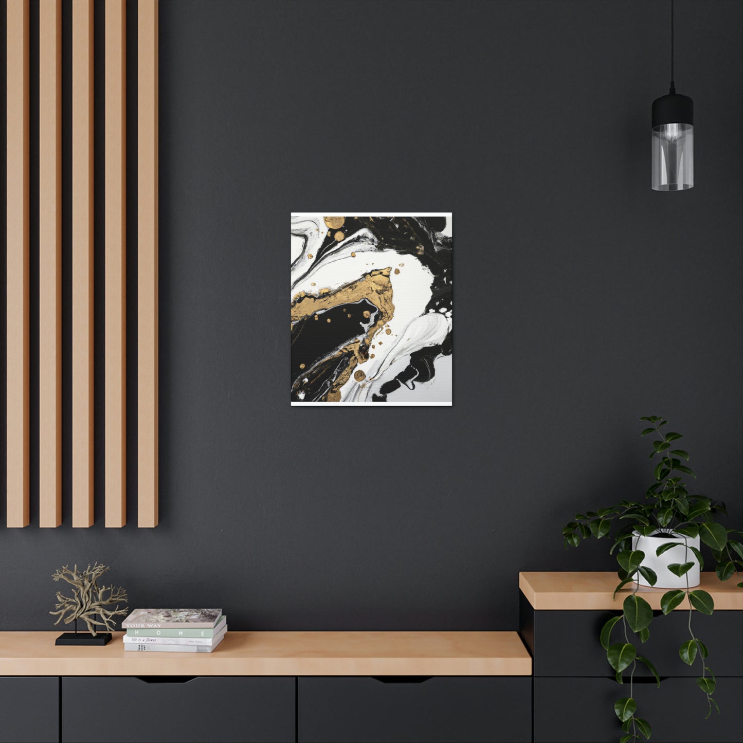 Opulent Splatter Luxe - Canvas