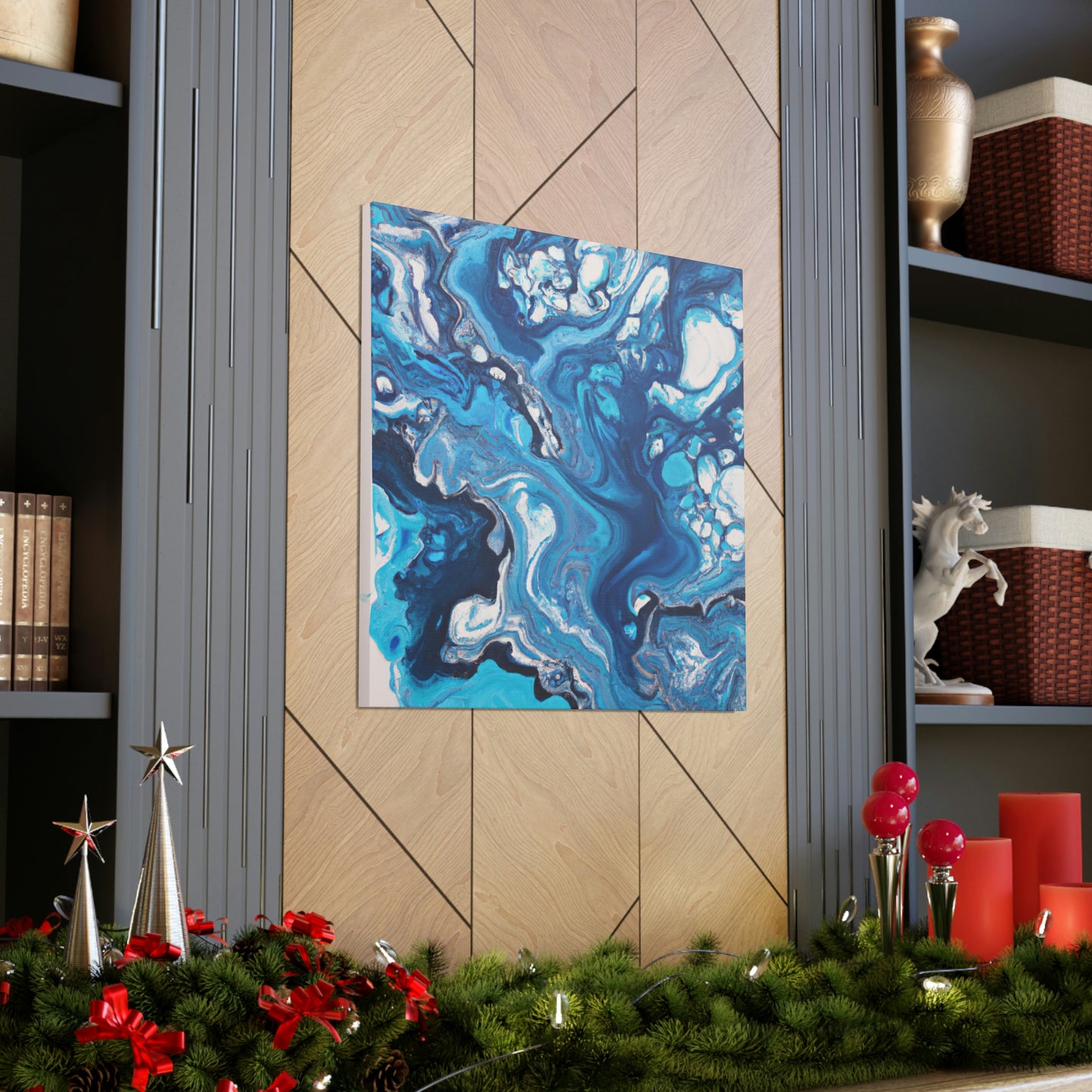 Blue Elegance - Canvas