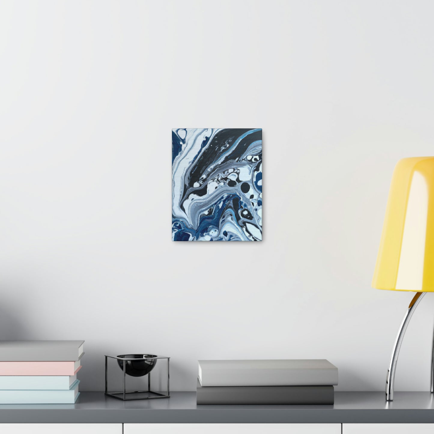 Blue Reflection. - Canvas