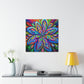 Psychedelic Bloom - Canvas